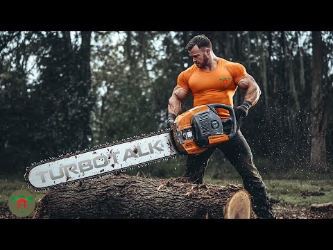 Extreme Logging Trucks | Extreme Dangerous Fastest Big Chainsaw Cutting Tree Machines #9