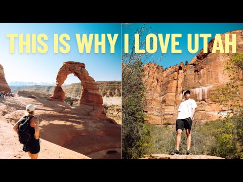 I traveled to Utah's national parks with my family (Zion and Arches National Parks)