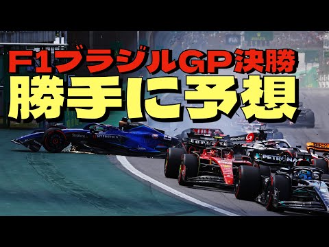 2024F1ブラジルGP決勝を勝手に予想！好調のフェラーリが強いのか？結果が欲しい角田裕毅は？