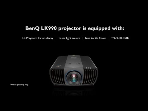 BenQ LK990 Large Venue Laser Projector | Color Performance