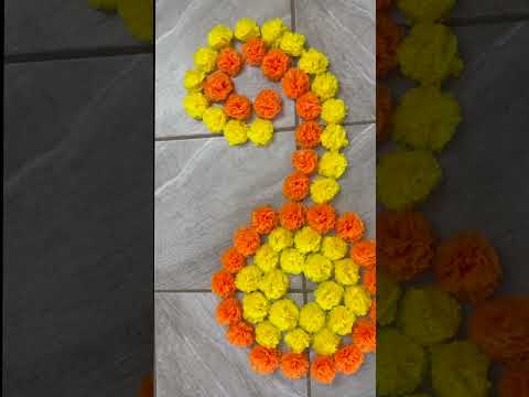 How is it Rangoli? #shortsviral || Diwali home decoration ideas #shorts #diwali #diy #diydiwalidecor