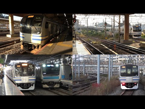 2024/12/04 【廃車直前】 横須賀線 E217系 大船駅 | Japan Railways Yokosuka Line: E217 Series at Ofuna