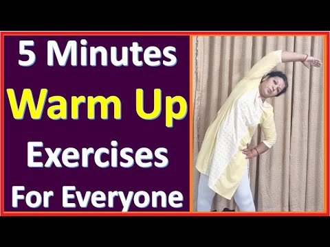 5 Minutes Warm Up Exercises For Everyone - Way To Healthy Life