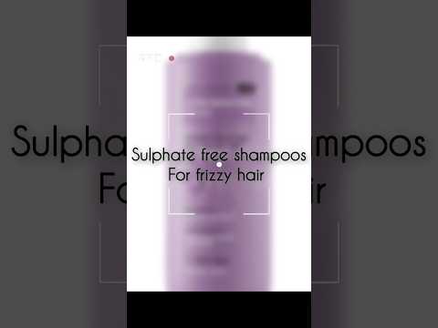 Best shampoos for frizzy hair #haircare #sulfatefreeshampoo #bestshampooinindia #frizzfreehair