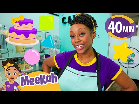 Cakes and Shapes With Meekah! | Educational Videos for Kids | Blippi and Meekah Kids TV