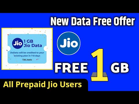 1gb data free jio / jio free data 😍 jio 1gb data free kaise le