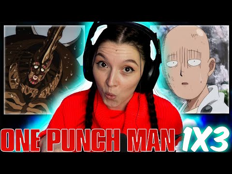 One Punch Man Season 1 Episode 3 Reaction | Anime Reaction