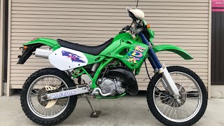 KAWASAKI KDX250SR DX250F 2st オフロードバイク　倒立フォーク