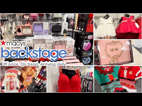 Macy’s BackStage ~ Browse With Me Gift Sets Holiday Clothes & Jewelry