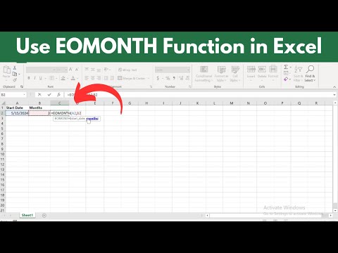 How to use EOMONTH Function in Excel (Quick & Simple)