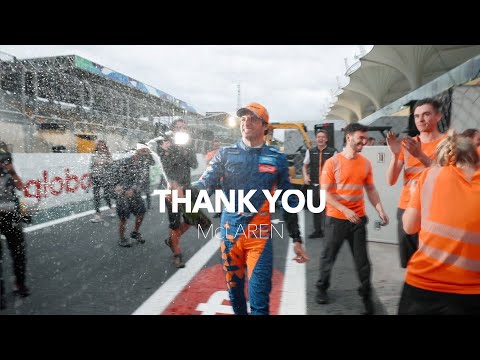 Dear Mclaren Family | THANK YOU