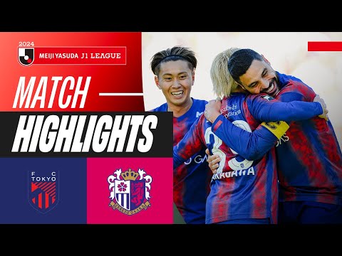 FC Tokyo Show Their Class! | FC Tokyo 3-0 Cerezo Osaka | 2024 J1 LEAGUE HIGHLIGHTS | MW 38