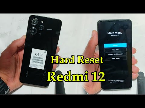 Hard Reset Redmi 12 MIUI 14 ✅