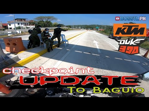 BAGUIO BIG BIKE RIDE | CHECKPOINT UPDATES OF ROADS TO BAGUIO | on KTM Duke 390 and Kawasaki Z1000