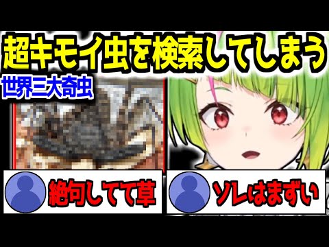 ウデムシを目の当たりにしたでるさんの最高のリアクションが神ｗｗ【Δ.DELUTAYA/ゲジゲジ】