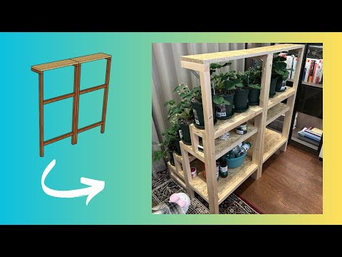 四层阶梯花架升级为五层｜Four-layer stepped flower stand upgraded to five-layer｜20250104