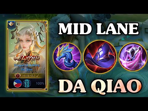 HONOR OF KINGS - DA QIAO IN THE MID LANE "NEW META"!!??