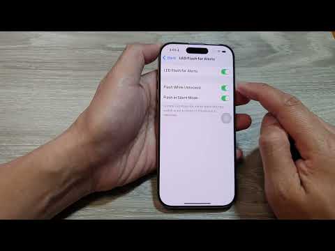 📱 Turn On/Off Flash for LED Alerts While Unlocked on iPhone 16/16 Pro Max | iOS 18 Guide