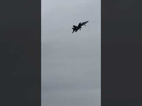 Precision of US Navy Super Hornet at 2024 Battle Creek Field of Flight Air Show in Michigan!