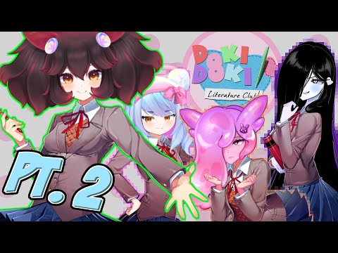 【DDLC: VAllure Collab】 PART 2: VOICE ACTING AND CHAOS ! ✂💔【VAllure】