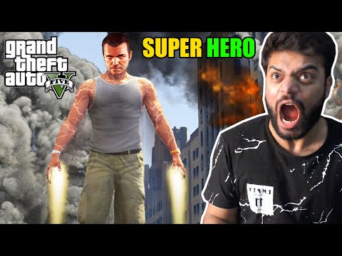 Michael Became A Super Hero | GTA 5 GAMEPLAY #25