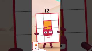 #shorts  | Meet Numberblock Twelve! | Counting for Kids | Maths Cartoons | @Numberblocks