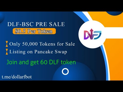 #airdrop DLF token get 60$ dollar free bonus