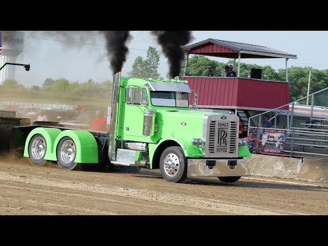 2024 Crawford Antique Farm Show Truck & Tractor Pull - Exhibition Runs