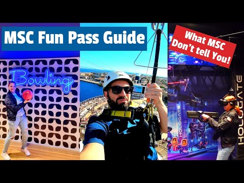 MSC Fun Pass Explained - MSC DON'T Tell You This Before Your Cruise