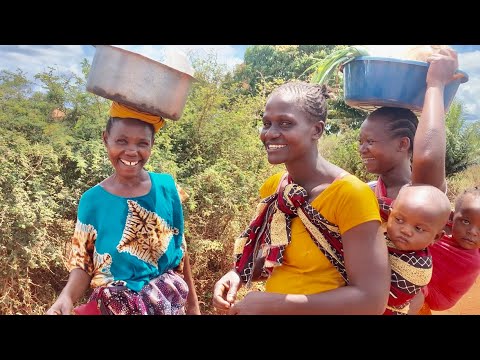 African Village Life Of Our Traditional Die Hard Rural Mom in The Most Remote Village Part Of Africa