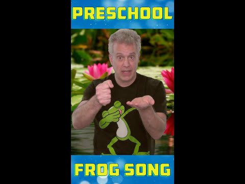 Circle Time Finger Play Song: Here is a Frog #shorts