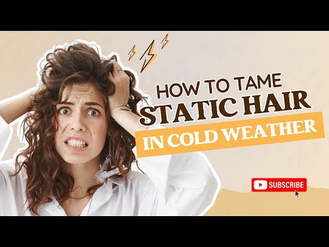 How to Tame Your Static Hair in Cold Weather #hair #haircare #hairtreatment #mayraki #shorts