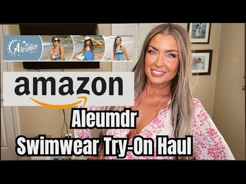 Aleumdr TRY ON HAUL | AMAZON SWIMSUITS | AFFORDABLE SWIMSUIT HAUL | HOTMESS MOMMA VLOGS