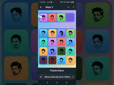 26 September Major Coin Puzzle Durov #telegrambot #majorcoin #taptoearn #memefi