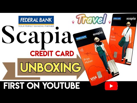 Scapia Credit Card Unboxing | First On YouTube |