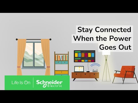 When the power goes out stay connected!