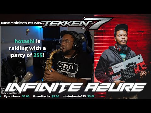 Pat Plays "Infinite Azure (TEKKEN 7)" And Gets FAT RAID from Hotashi!