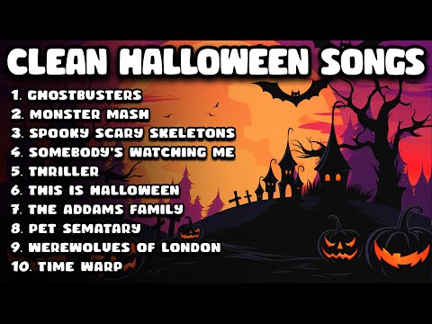 Clean Halloween Songs Playlist 🎃 Clean Halloween Music for School / Classroom