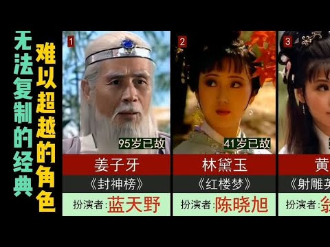 20位无法复制的经典角色，再多翻拍也只能是陪衬！