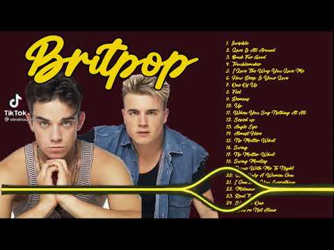 Britpop Mix Big Hits: Gary Barlow, Robbie Williams, Wet Wet Wet, Gareth Gates, ...