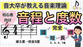 【超分かる】音程と度数の基本を解説！〜長3度、短3度など〜【音大卒が教える】