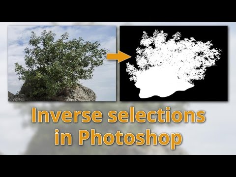 Inverse selections in Photoshop - Easily select complex objects