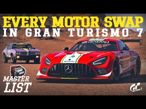 Full Master List of GT7 Engine Swaps! | GT7 1.48 Update | Gran Turismo 7 Motor Swaps Compilation