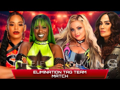 WWE 2K24 • Tag Team Match - Bianca Belair Naomi VS Liv Morgan Nia Jax | WWE