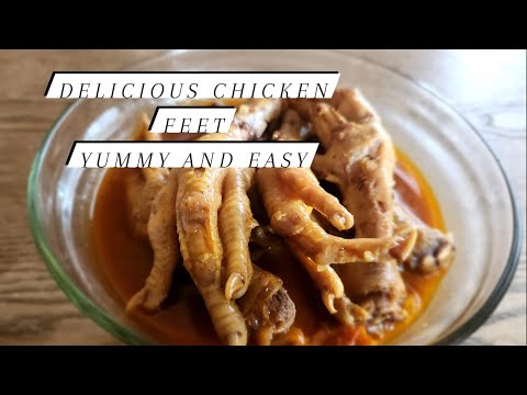 CHICKEN FEET also known as  MAKWANDA (in Tshivenda)| South Africa