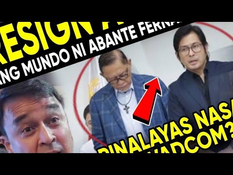 abante at fernandez nabahag ang buntot Kay PRRD