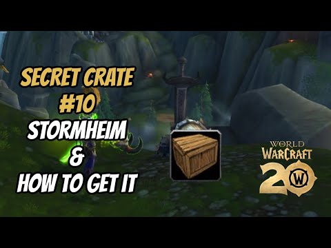 HOW TO FIND SECRET CRATE #10 SURPRISINGLY PRISTINE RANSOM NOTE FOR THE 20TH ANNIVERSARY IN WOW