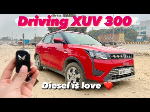 Driving xuv 300 diesel ❤️ || underated but not underpowered 🔥 ||115 bhp and 300nm