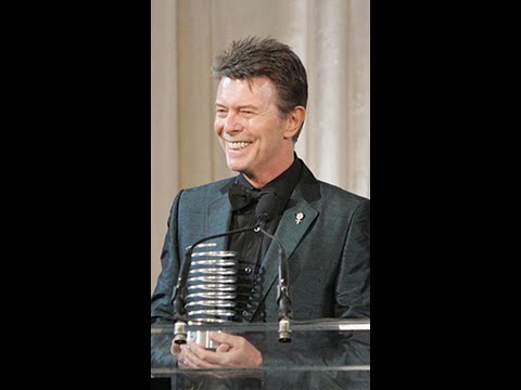 David Bowie Accepts the 2007 Webby Lifetime Achievement Award