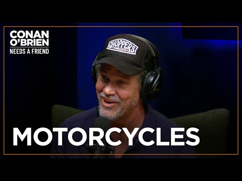 Josh Brolin Got His First Motorcycle At Age 3 | Conan O'Brien Needs A Friend